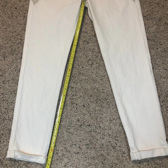 Adriano Goldschmeid Jeans Womens 28 The Stevie Pants Southwest Cream Green USA - Picture 14 of 14